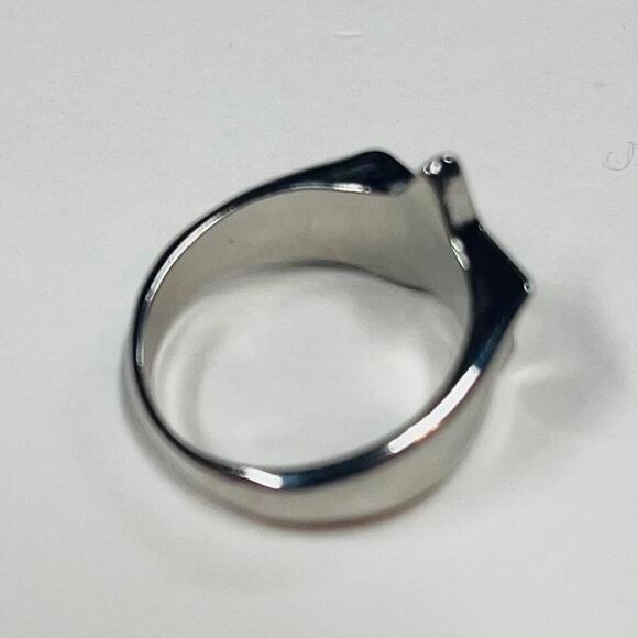Vintage y2k style silver ring - Picture 2 of 5